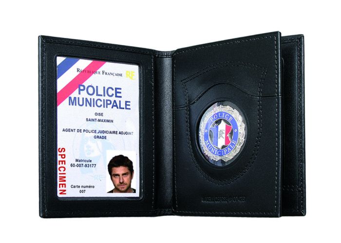 Médaille porte-carte Police Municipale