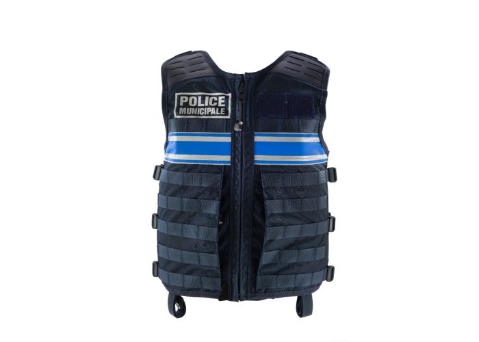 GILET PARE BALLES FULL TACTICAL HOMME IIIA POLICE MUNICIPALE