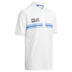 Polo Blanc Police Municipale 50/50 manches courtes - 2XL