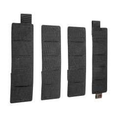 TT sgl molle adapter set - adaptateur molle/Velcro - Noir