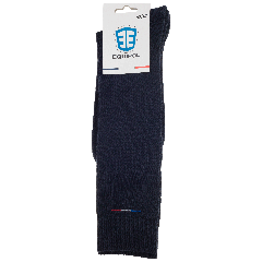 Chaussettes mi-bas coton Bio noir