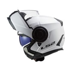Casque modulable LS2 blanc - XS