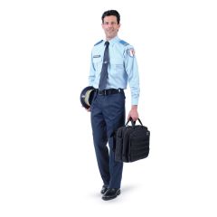 Chemise Ciel ADM Homme Manches Longues