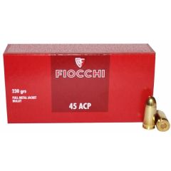 CARTOUCHES FIOCCHI CLASSIQUE C/.45 ACP FMJ 230 GRAINS