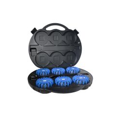 Kit de 6 balises Intersignaletic avec valise - Bleu