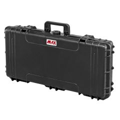 Mallette étanche Max Cases MAX800 - avec mousse - Noir - 3/4